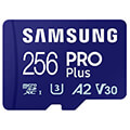 samsung mb md256sb ww pro plus 256gb micro sdxc 2023 uhs i u3 v30 a2 usb reader extra photo 1