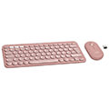 logitech 920 012241 pebble 2 combo wireless bluetooth keyboard mouse rose extra photo 1