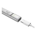 logitech 914 000074 crayon pixel precise digital pencil for ipad usb c grey extra photo 4