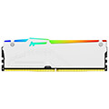 ram kingston kf560c36bwea 32 fury beast white rgb 32gb ddr5 6000mhz cl36 amd expo extra photo 1