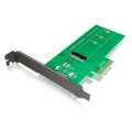 raidsonic icy box ib pci208 pci card m2 pcie ssd to pcie 30 x4 host extra photo 2