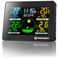 bresser thermo hygro quadro nlx thermo hygrometer with 3 outdoor sensors extra photo 1