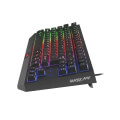 pliktrologio fury nfu 1238 hurricane tkl rainbow backlight gaming extra photo 2