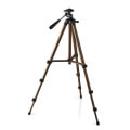 nedis tpod2100bz tripod pan tilt 130cm max 2 kg black silver extra photo 1