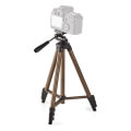 nedis tpod2100bz tripod pan tilt 130cm max 2 kg black silver extra photo 2