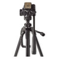 nedis tpod4000bk tripod pan tilt 148cm max 25kg black extra photo 2