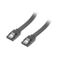 lanberg sata data iii 6gb s f f cable metal clips black 70cm extra photo 1