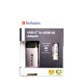 verbatim 49143 usb type c hdmi 4k adapter 10cm extra photo 3