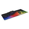 nod iron ground xxl gaming mousepad with rgb print extra photo 1