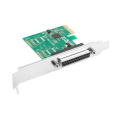 lanberg extension card pci express lpt db25 low profile bracket extra photo 2