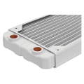 corsair hydro x radiator xr5 240mm 2x120mm radiator 33mm thick white extra photo 3