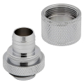 corsair hydro x fitting soft xf straight chrome 4 pack 10 13mm compression extra photo 1