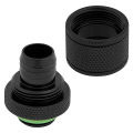 corsair hydro x fitting soft xf straight black 4 pack 10 13mm compression extra photo 1 corsair hydro x fitting soft xf straight black 4 pack 10 13mm compression extra photo 1