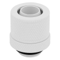 corsair hydro x fitting soft xf straight glossy white 4 pack 10 13mm compression extra photo 2