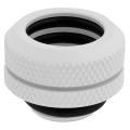corsair hydro x fitting hard xf straight glossy white 4 pack 14mm od compression extra photo 1