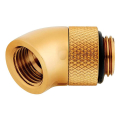 corsair hydro x fitting adapter xf 45� angled rotary gold 2 pack extra photo 1