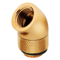 corsair hydro x fitting adapter xf 45� angled rotary gold 2 pack extra photo 2