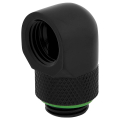 corsair hydro x fitting adapter xf 90� angled rotary black 2 pack extra photo 2
