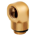 corsair hydro x fitting adapter xf 90� angled rotary gold 2 pack extra photo 2