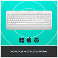pliktrologio logitech 920 010977 signature k650 wireless keyboard off white extra photo 2
