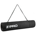 zipro 4mm black exercise mat extra photo 1