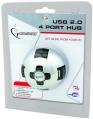 gembird uhb ct04 semi sphere usb 20 4 port hub with rotating ports extra photo 1