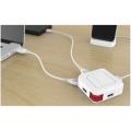 allocacoc power usb hub white extra photo 2