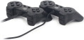 gembird jpd ub2 01 double usb gamepad extra photo 1