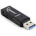 gembird uhb cr3 01 compact usb 30 sd card reader blister extra photo 1