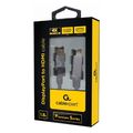 cablexpert cc dp hdmi 4k 6 displayport to hdmi cable premium series 18 m extra photo 3