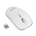 gembird musw 4b 01 w wireless optical mouse white extra photo 1