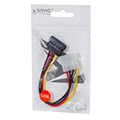 savio ak 10 power cable molex sata 018m extra photo 1