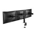 logilink bp0107 triple monitor mount stand adjustable arm 17 27 extra photo 1