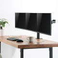 logilink bp0107 triple monitor mount stand adjustable arm 17 27 extra photo 3