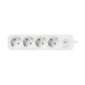 logilink lps245 socket outlet 4 way with switch 15m white extra photo 1