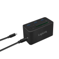 logilink ua0370 usb c multiport mini dock 10 in 1 expansion extra photo 1