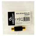 gembird a rcaff 01 rca f to rca f coupler extra photo 1