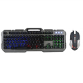 rebeltec wired set led keyboard mouse for interceptor players extra photo 1