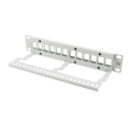 lanberg 12 port 1u patch panel blank grey extra photo 2