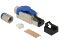 delock 86487 rj45 plug field assembly cat81 metal extra photo 3
