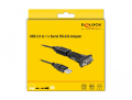 delock 61460 adapter usb 20 type a to 1 x serial rs 232 db9 extra photo 5