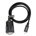 logilink au0051 usb c to serial db9 plug extra photo 1