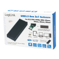 logilink ua0346 external hdd enclosure m2 pcie nvme usb 32 gen 2 black extra photo 7