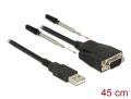 delock 62958 adapter usb 20 type a m 1 x serial rs 232 db9 m esd protection extra photo 3
