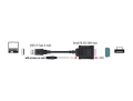 delock 62958 adapter usb 20 type a m 1 x serial rs 232 db9 m esd protection extra photo 4