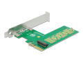 delock 89561 pci express x4 card 1 x internal nvme m2 key m  cross format extra photo 2