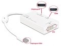 delock 61768 adapter mini displayport 11 male displayport hdmi dvi female passive extra photo 3