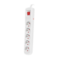 natec nsp 1719 bercy 400 5x french outlets surge protector white 15m extra photo 1