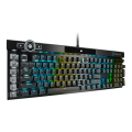 pliktrologio corsair keyboard k100 optical mechanical opx rapidfire us extra photo 5