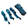 corsair diy cable premium individually sleeved dc cable starter kit type4 gen4 blue black extra photo 1